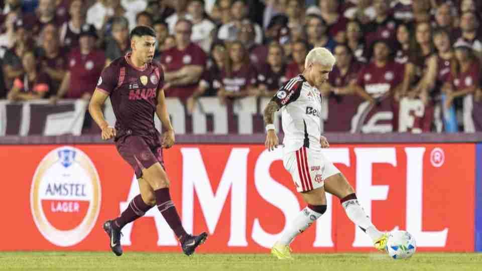 Flamengo vai mal e perde ida da Recopa Sul-Americana para o Lanús - catve.com