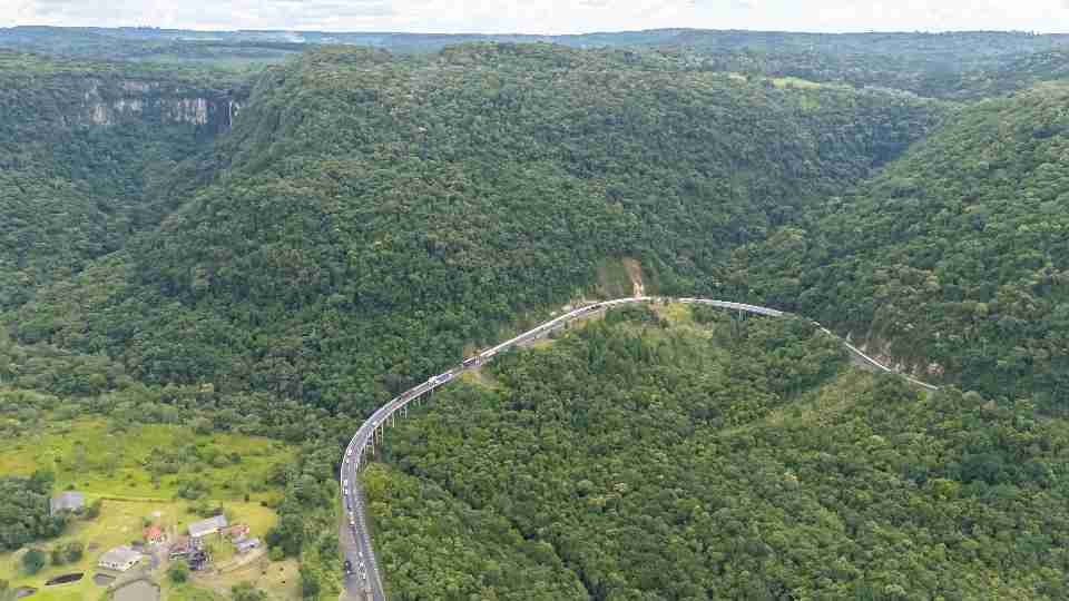 Desvio na Serra da Esperança começa na segunda-feira (23) para obras de contenção na BR-277 - catve.com