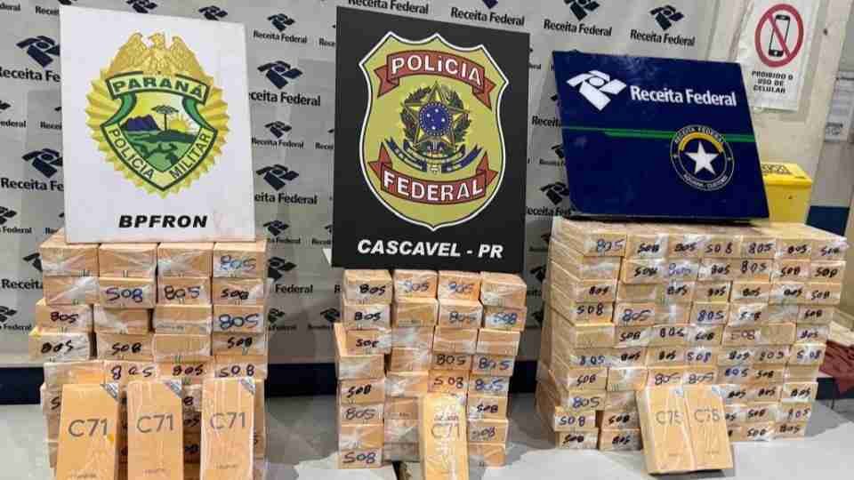 Mais de 140 celulares são apreendidos em Santa Tereza do Oeste - catve.com