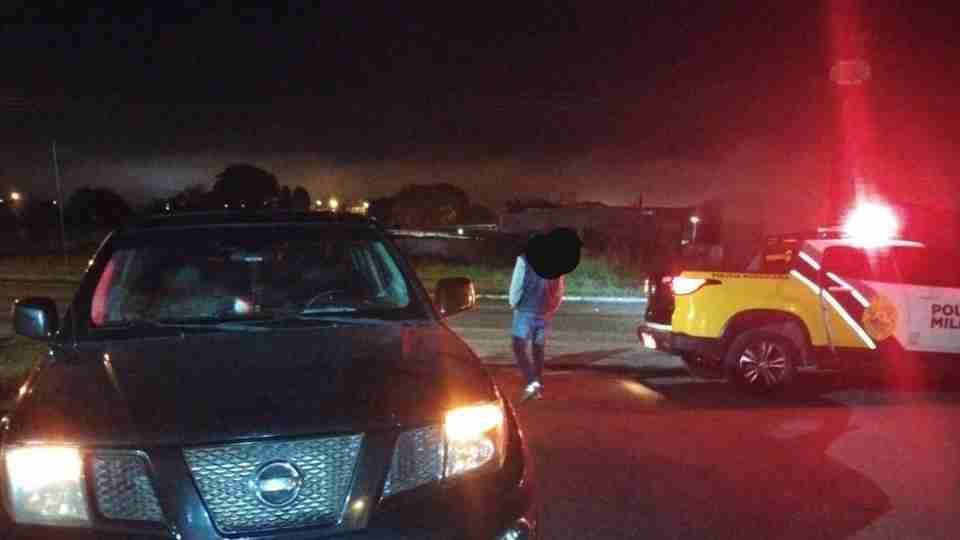 Homem fica ferido ao ser atropelado por caminhonete na PR-340 em Castro - catve.com