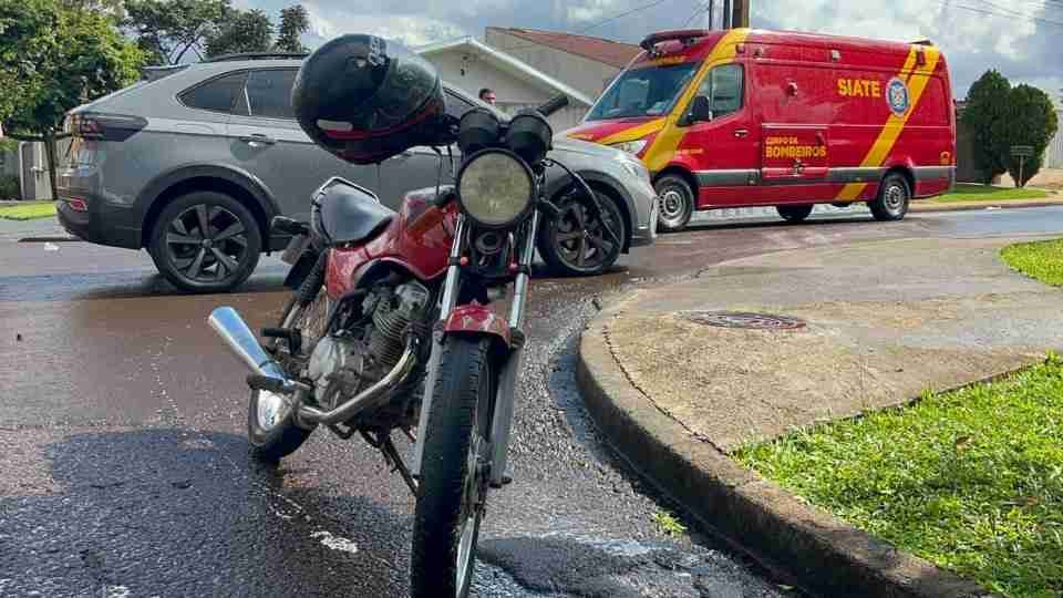 Acidente entre carro e moto deixa dois homens feridos no Bairro Universitário - catve.com