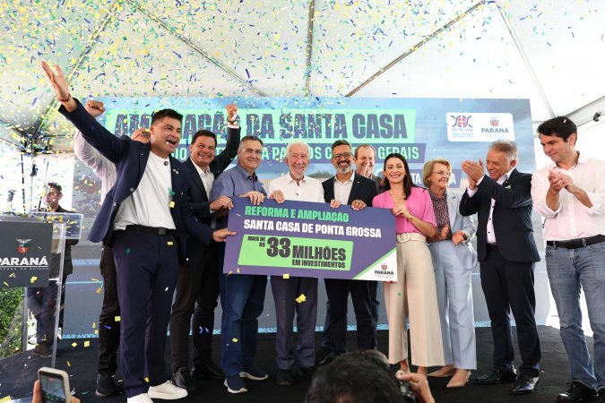 Estado libera R$ 33 milhões para nova UTI e modernização da Oncologia da Santa Casa de Ponta Grossa