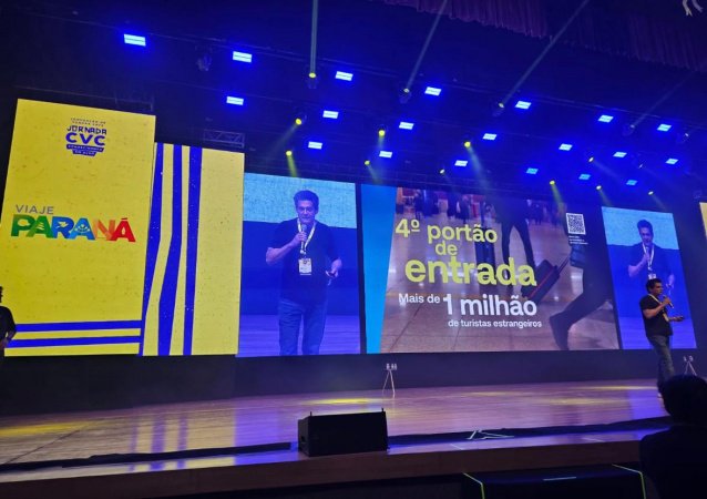 Mais 2 mil profissionais são impactados pelo turismo do Paraná em convenção da CVC