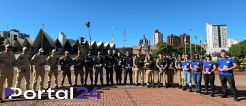 Ação do programa Mulher Segura alerta sobre violência contra a mulher em Cascavel