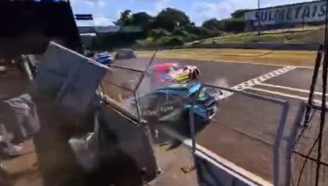 Acidente após largada interrompe etapa da TCR South América e Brasil em Cascavel