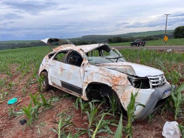 Acidente deixa duas mulheres feridas em São Pedro do Iguaçu