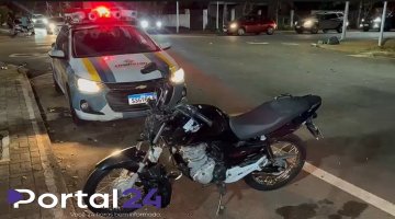 Acidente no bairro Coqueiral deixa motociclista em estado grave com risco de amputação em Cascavel