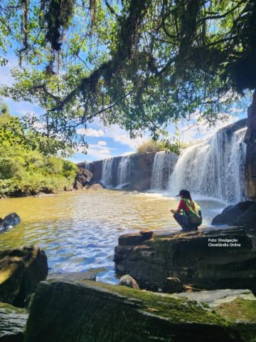 Adolescente desaparece após submergir em cachoeira em Abelardo Luz