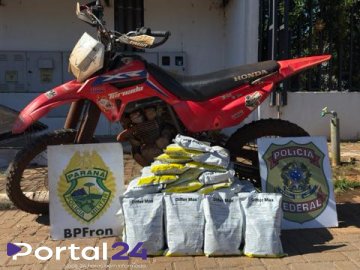 Apreensão de cigarros paraguaios e veículo é realizada por Polícia Federal e BPFRON em Guaíra