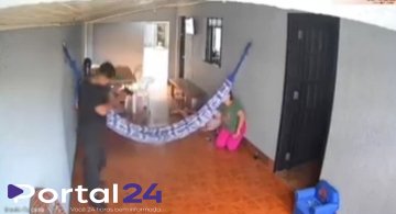 Assalto com suspeita de “fita dada” deixa família em pânico no Morumbi, em Foz do Iguaçu