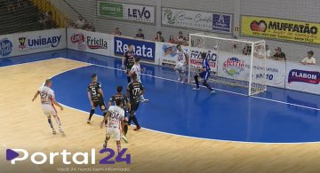 Cascavel Futsal vence Manoel Ribas em amistoso no Ginásio da Neva, em Cascavel