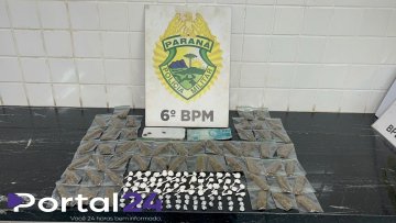 Choque apreende crack, cocaína e maconha e detém três suspeitas no Bairro Melissa em Cascavel