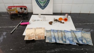 GM prende homem por tráfico em Cascavel