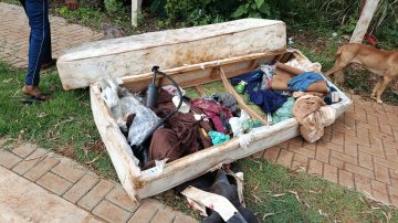 GM retira moradores de rua que montaram 'barraco' no Melissa