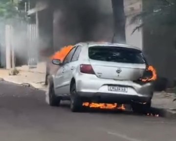 Gol é destruído por incêndio criminoso em Toledo