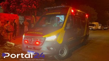 Homem cai de telhado e é encaminhado ao HU com dificuldade respiratória