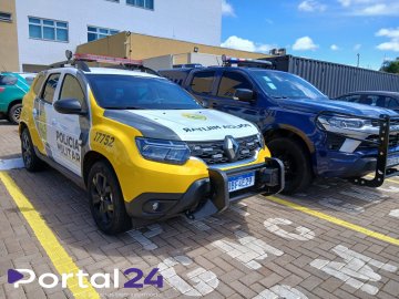 Homem é detido após furtar ar-condicionado de colégio e danificar outros equipamentos em Cascavel