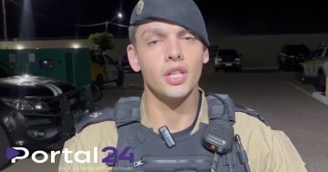 Homem é preso após invadir batalhão da Polícia Militar e avançar veículo contra policiais em Cascavel