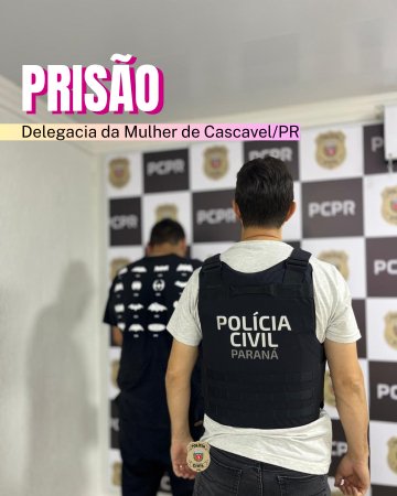 Homem é preso em flagrante por ameaçar ex-namorada em Cascavel