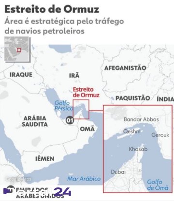 Irã fecha Estreito de Ormuz e ameaça incendiar navios em meio à ofensiva dos EUA