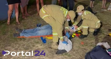 Motociclista fica gravemente ferida após colisão com Celta na Rua Clodoaldo em Cascavel