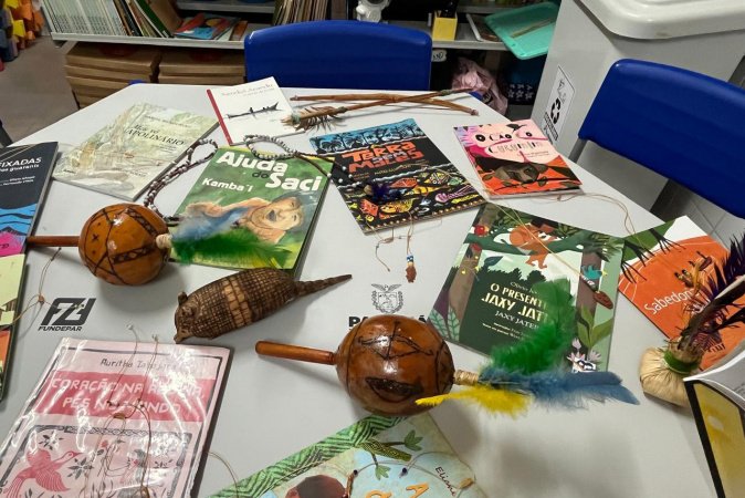 Governo do Estado amplia acervo literário de 31 escolas com obras de autores indígenas