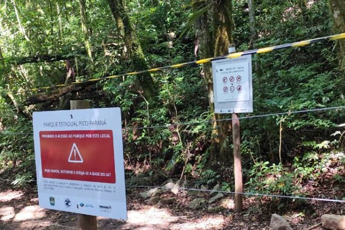 IAT e Polícia Militar multam 15 pessoas por acesso irregular ao Pico Paraná em um dia