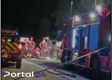 Polícia procura familiares de motociclista que morreu em grave acidente em Jaraguá do Sul