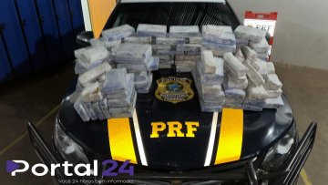 Polícia Rodoviária Federal apreende mais de 113 kg de cocaína no Contorno Norte de Maringá