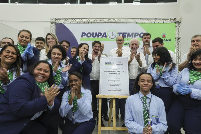 16ª unidade do Poupatempo Paraná é inaugurada em Arapongas