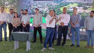 Prefeito Renato Silva anuncia Lago no Floresta