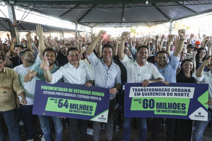 Governador anuncia quase R$ 120 milhões em investimentos para Querência do Norte