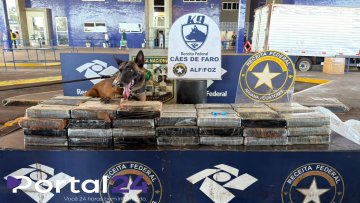 Receita Federal apreende cerca de R$ 7 milhões em cocaína na Ponte da Amizade