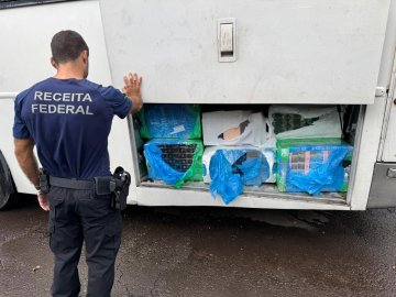 Receita Federal apreende quase R$ 4 milhões em mercadorias irregulares na região de fronteira