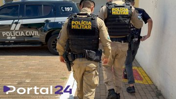 Dois suspeitos de latrocínio são detidos e encaminhados à Polícia Civil de Cascavel