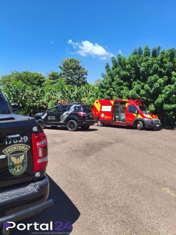 Suspeito morre após intervenção policial e simulacro é apreendido em Marechal Cândido Rondon