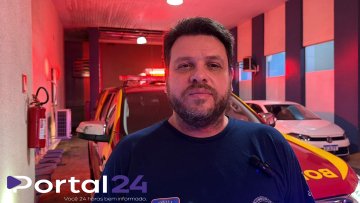 Tenente John dá mais detalhes sobre acidente que deixou jovem de 24 anos ferido em Cascavel