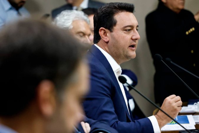 Ratinho Junior defende vocações do Paraná em palestra na Associação Comercial de SP