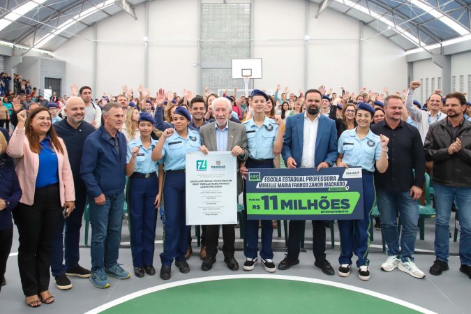 Mandirituba recebe nova escola estadual com investimento de R$ 11,3 milhões