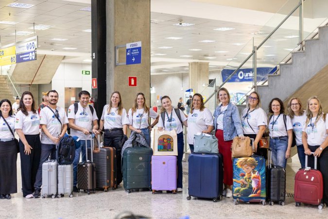 Último grupo de diretores do Ganhando o Mundo desembarca no Paraná após duas semanas no Chile