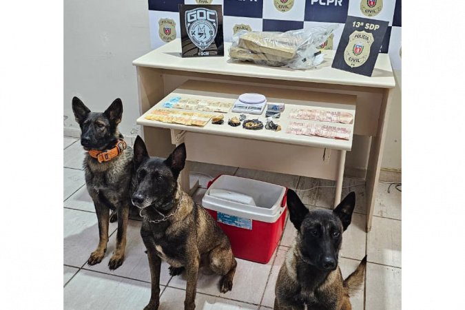 PCPR, PMPR e GCM prendem três pessoas em operação contra o tráfico em Ponta Grossa