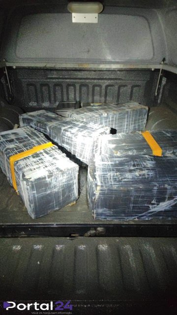 Ação conjunta apreende mais de 150 kg de maconha e policiais são alvo de tiros em Foz do Iguaçu