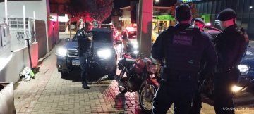 Adolescente foge da GM após empinar moto e é apreendido após perseguição em Cascavel