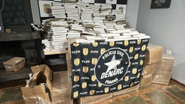 Denarc e Furtos e Roubos apreendm 1,4 tonelada de maconha