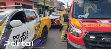 Dois homens são baleados e socorridos no bairro Morumbi, em Foz do Iguaçu