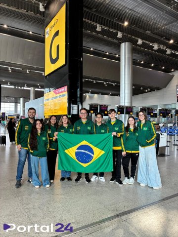 Estudantes de Cascavel representam o Brasil na ICYS Fair 2026, na Índia