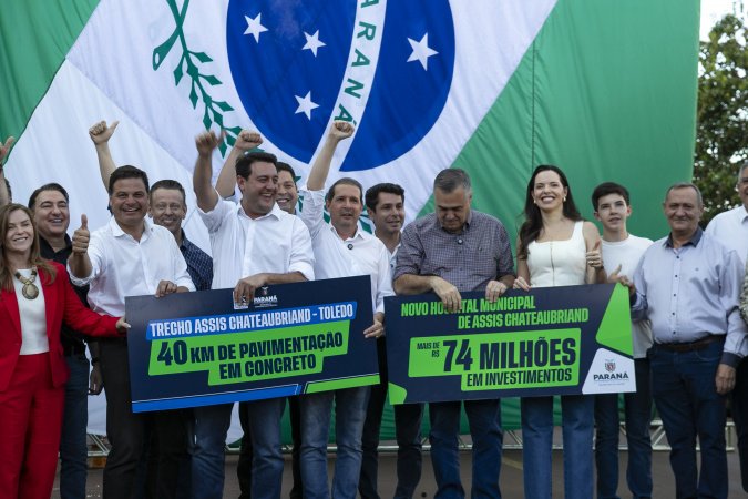 Ratinho Junior libera R$ 386 milhões em investimentos para Assis Chateaubriand