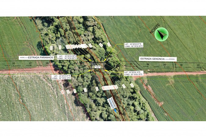 Floraí e Estado vão construir nova ponte para ligar estradas municipais na área rural