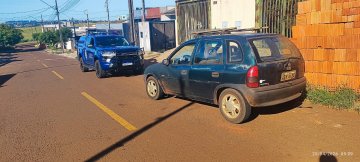 Guarda Municipal recupera Corsa furtado em Cascavel