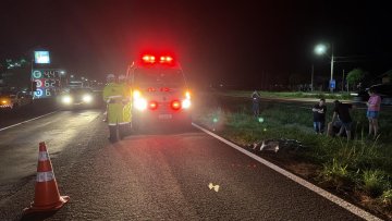 Homem morre atropelado na BR-163 em Sede Alvorada